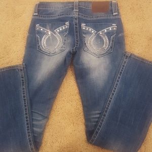 Big star liv boot cut jeans size 25